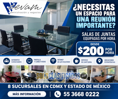 Solo Clasificados - EL ÉXITO DE UNA REUNIÓN COMIENZA CON EL ESPACIO ADECUADO - imagen: 1