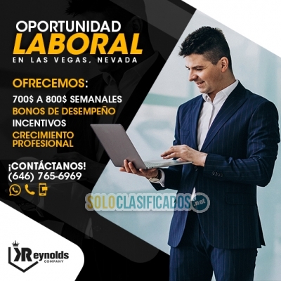 EMPLEO DISPONIBLE... 