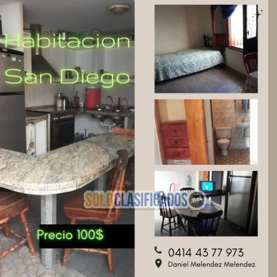 Alquilo habitación amoblada a caballero Urb. La Esmeralda, San Di... 