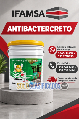 ANTIBCTERIANOS PARA MEZCLAS DE CONCRETO...