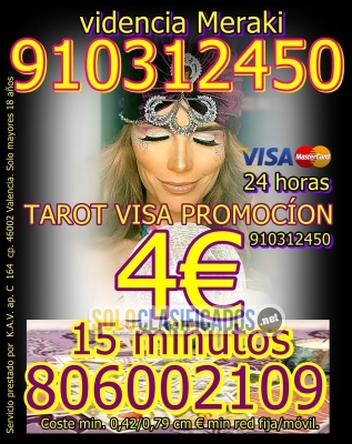 TAROTISTAS   LAS 24 HORAS 910312450    TAROT VISA SOLO ME DIRAS T... 