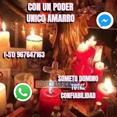 CON UN PODER UNICO AMARRO SOMETO DOMINO TOTAL CONFIABILIDAD... 