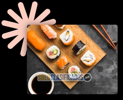 Curso de Como Hacer Sushi 100% Online... 