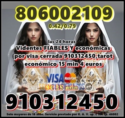 Mejores Videntes 910312450 Tarot Telefónico Pack Visa Cerrada Ofe... 