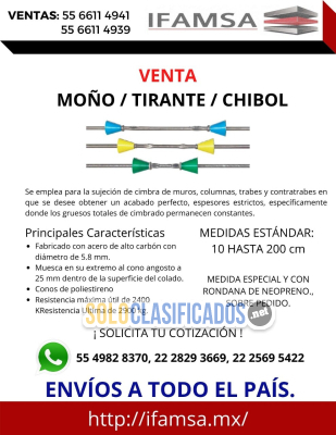 TIRANTES SEPARADORES PARA CIMBRA IFAMSA... 