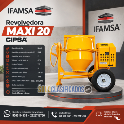 REVOLVEDORA CIPSA MAXI 20...