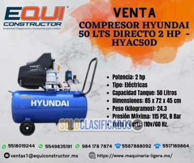 Venta compresora hyundai hyac50d en Puebla... 