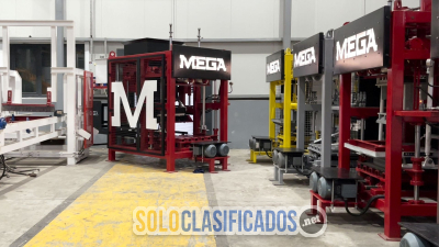 Solo Clasificados - MÁQUINA PARA PRODUCCIÓN DE BLOQUES Y ADOQUINES (SET) + MX - imagen: 4