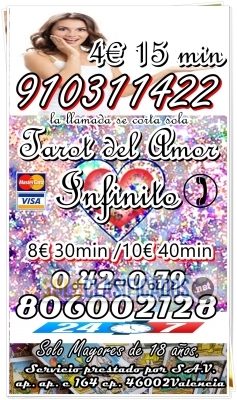 ESPECIALISTAS EN TAROT DEL AMOR  VIDENTES 910311422 806002128  LL... 