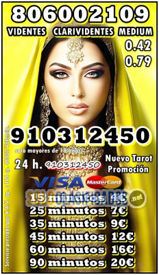 tarot telefonico 2026 Espana 4 euros 15 minutos tarifa cerrada la...