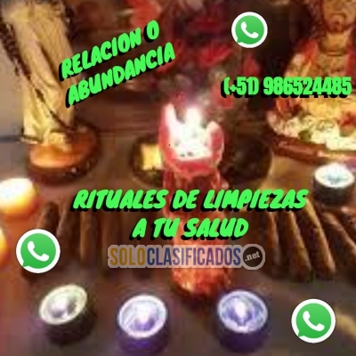 RITUALES DE LIMPIEZAS A TU SALUD RELACION O ABUNDANCIA  CONTACTAM... 