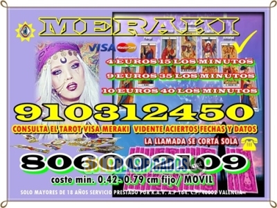 TAROTISTA TAROT VISA  VIDENTE REAL SENSITIVA  ☎910312450  LAS 24... 