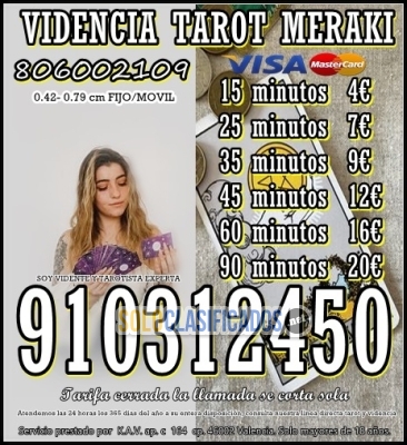 Promociones 4 euros 15 minutos Tarot visa por teléfono con tarifa... 