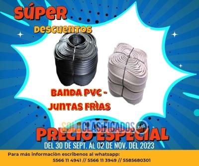 JUNTAS Y BANDAS DE PVC EN VENTA... 