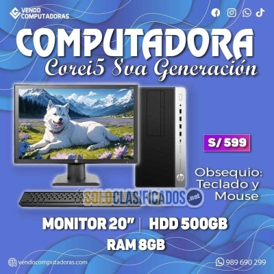 ACTUALIZA TU SETUP CON ESTA PC CORE I5... 