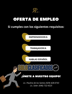 ESTA ES LA OPORTUNIDAD QUE ANDAS BUSCANDO NO NECESITAS EXPERIENCI... 