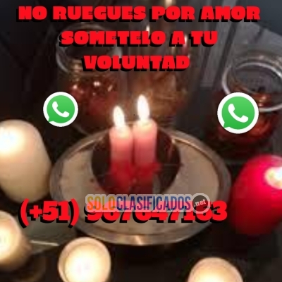 NO RUEGUES POR AMOR SOMETELO A TU VOLUNTAD... 