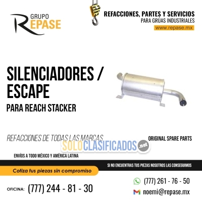 Solo Clasificados - SILENCIADORES PARA REACH STACKER REPASE MX - imagen: 1
