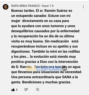 Solo Clasificados - Sanador gallego ofrece consultas presenciales y a distancia por whatsapp  00+34629841132 - imagen: 4