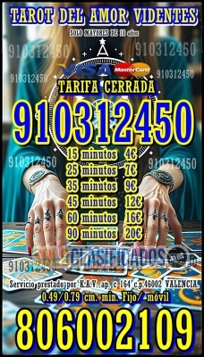 Tarot y videncia Pura con la mejor vidente en Amor trabajo fortun... 