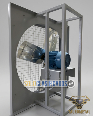 Solo Clasificados - Extractor Industrial Taurometal (Centrífugo Axial y Helicoidal) - imagen: 9