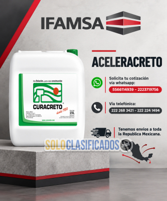 ACELERANTES PARA CONCRETO MORTERO Y ASFALTO...
