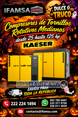 compresor de tornillos Med 25/125HpKaeser...