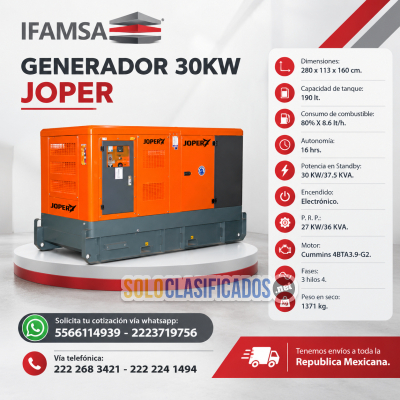 GENERADOR 30KW JOPER...