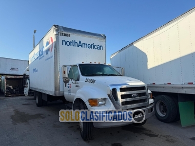 2010 FORD F650 24FT DRY BOX  TRUCK  STOCK 1890... 