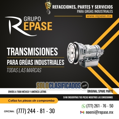 REFACCIONES PARA GRÚAS INDUSTRIALES MONTACARGAS Y REACH STACKER ... 