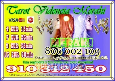 806002109 VIDENTES   TAROT VISA SOLO ME DIRAS TU NOMBRE Y SIGNO Y... 