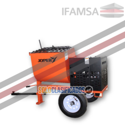 REVOLVEDORA DE MORTERO EN IFAMSA... 