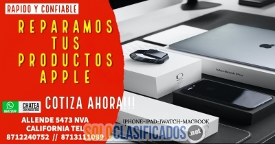 REPARAMOS TUS PRODUCTOS APPLE AL MEJOR PRECIO... 