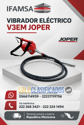 VIBRADOR ELECTRICO V3EM JOPER...