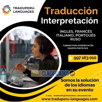 traduperu languages / traducción en LIMA  CUSCO TRUJILLO... 