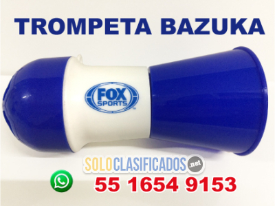 Solo Clasificados - CORNETAS Y VUVUZELAS DE PLASTICO PERSONALIZADAS CON TU LOGO - imagen: 3