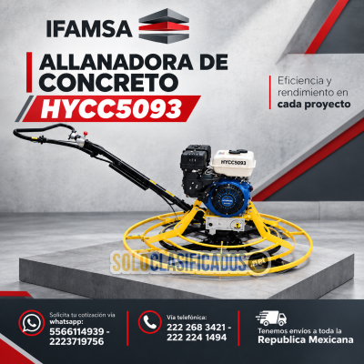 ALLANADORA DE CONCRETO HYUNDAI HYCC5093...