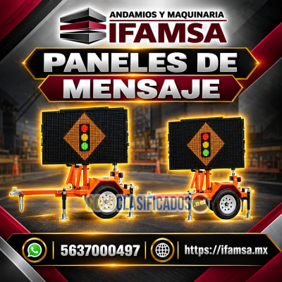 PANELES DE MENSAJES MULTI FUNCION...