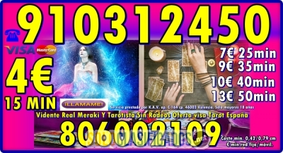 TAROT BARATO FIABLE Y ECONOMICO 910312450 VIDENTES DIRECTAS SIN R... 