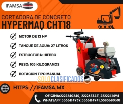 Maquinaria Liguera en Venta Cortadora de Concreto Hypermaq para c... 