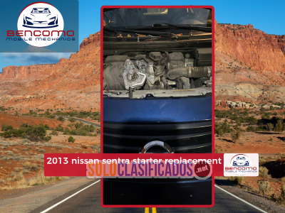 2013 Nissan Sentra starter replacement in Utah (real case)...