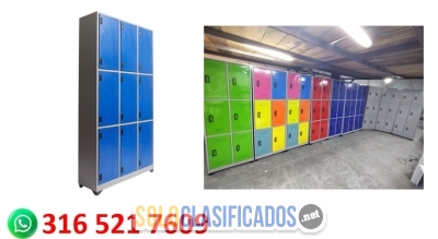 LOCKERS PARA OPERARIOS CON LLAVE DE SEGURIDAD... 