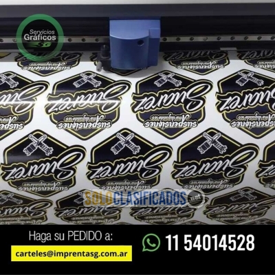 Solo Clasificados - Stickers Etiquetas de Vinilo Personalizados - imagen: 4