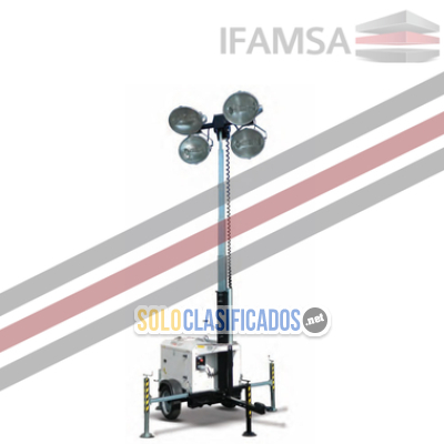 Solo Clasificados - TORRE DE ILUMINACION LUX TOWER VT6 DE VENTA EN IFAMSA - imagen: 1