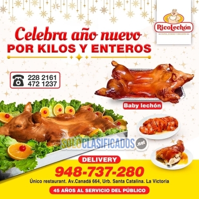 Lechon al Horno para Año Nuevo llevalo ya... 