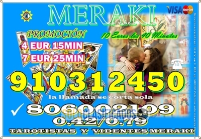 LA MEJOR TIRADA /LA MEJOR TAROTISTA /TAROT/MAGIA /VIDENCIA 910312... 