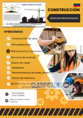 Solo Clasificados - CONSTRUCCIONES ESVIVE CA servicios de mantenimientos industriales - imagen: 9