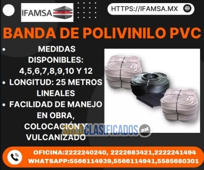 Materiales para construcción en Venta Banda de PVC para construcc... 