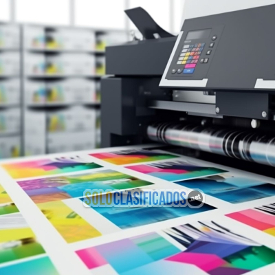 Solo Clasificados - Impresión digital Imprenta Impresiones en CDMX - imagen: 1
