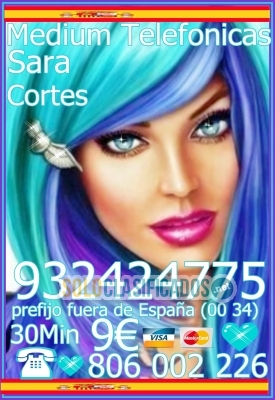 Videncia Sara Cortes 932 424 775 desde 4€ 15mts, 7€ 20mts y 9€ 30... 